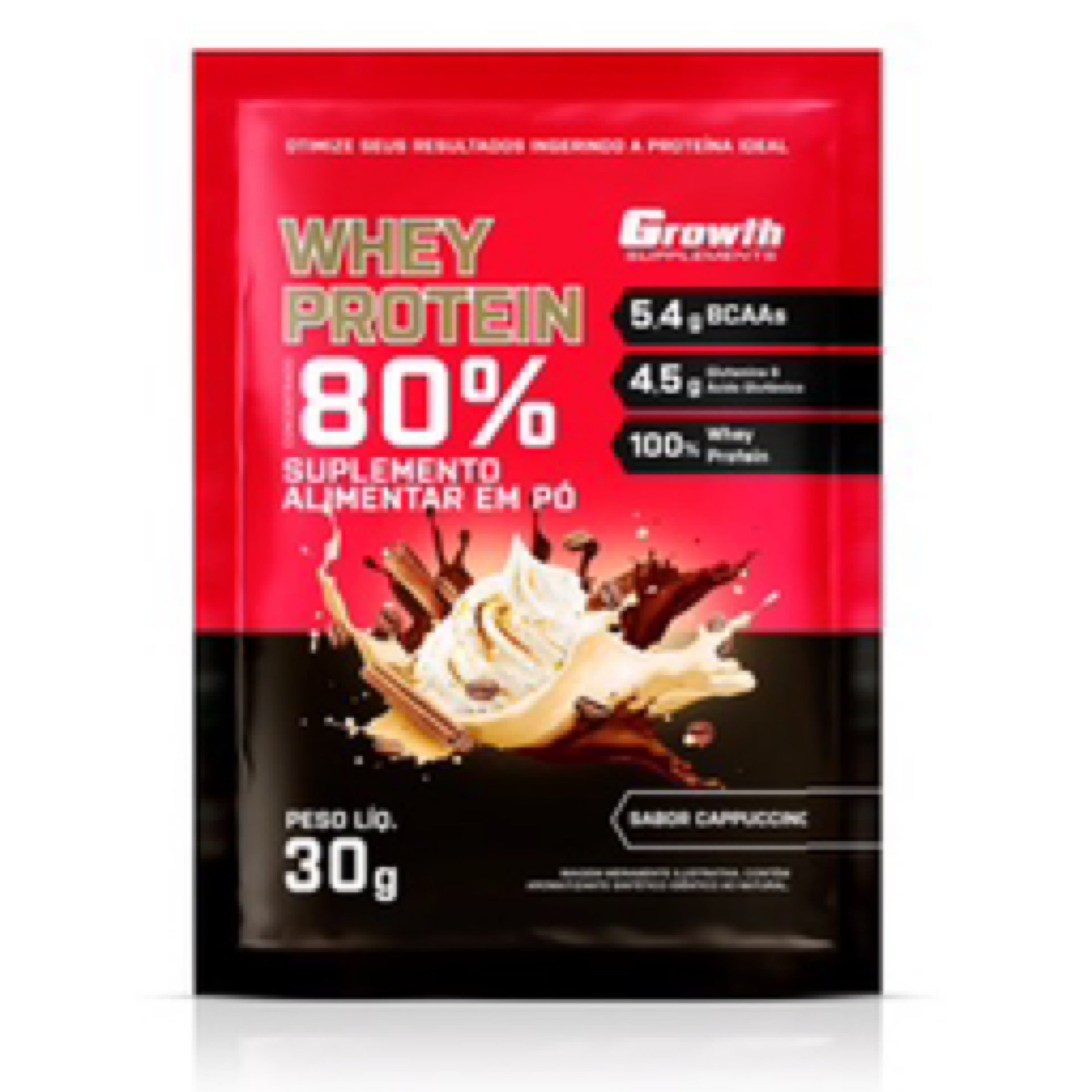 Growth Whey Protein Sache Cappuccino-30g