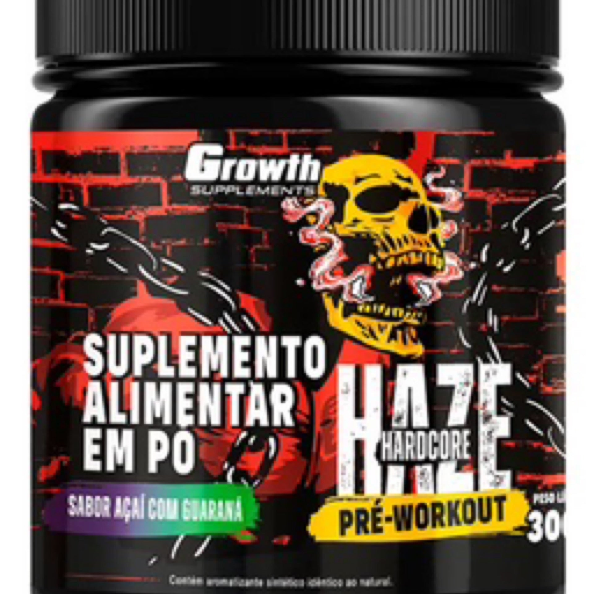 Growth Pré-Workout Melancia-300g