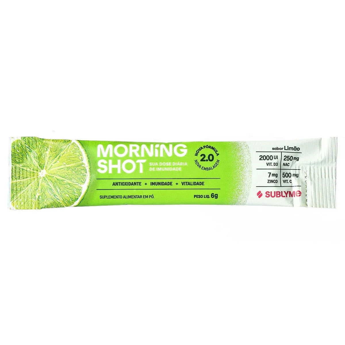 Morning Shot Imunidade Sachê Limão-84g