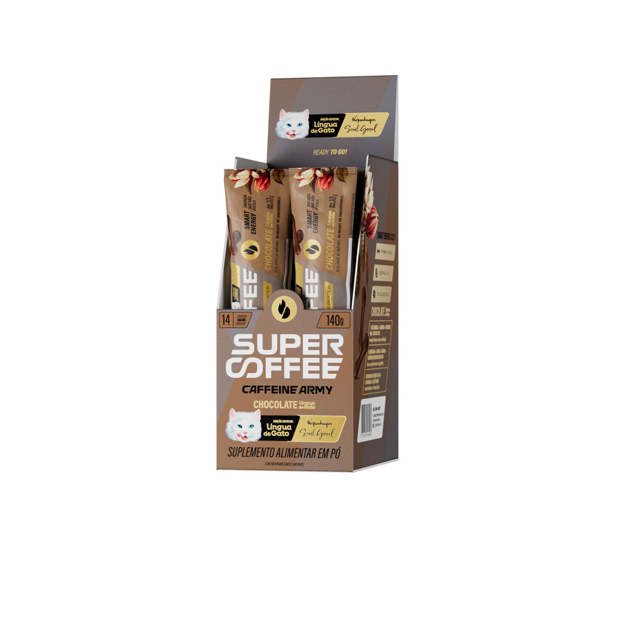 SuperCoffee Sachê lingua de Gato-10g