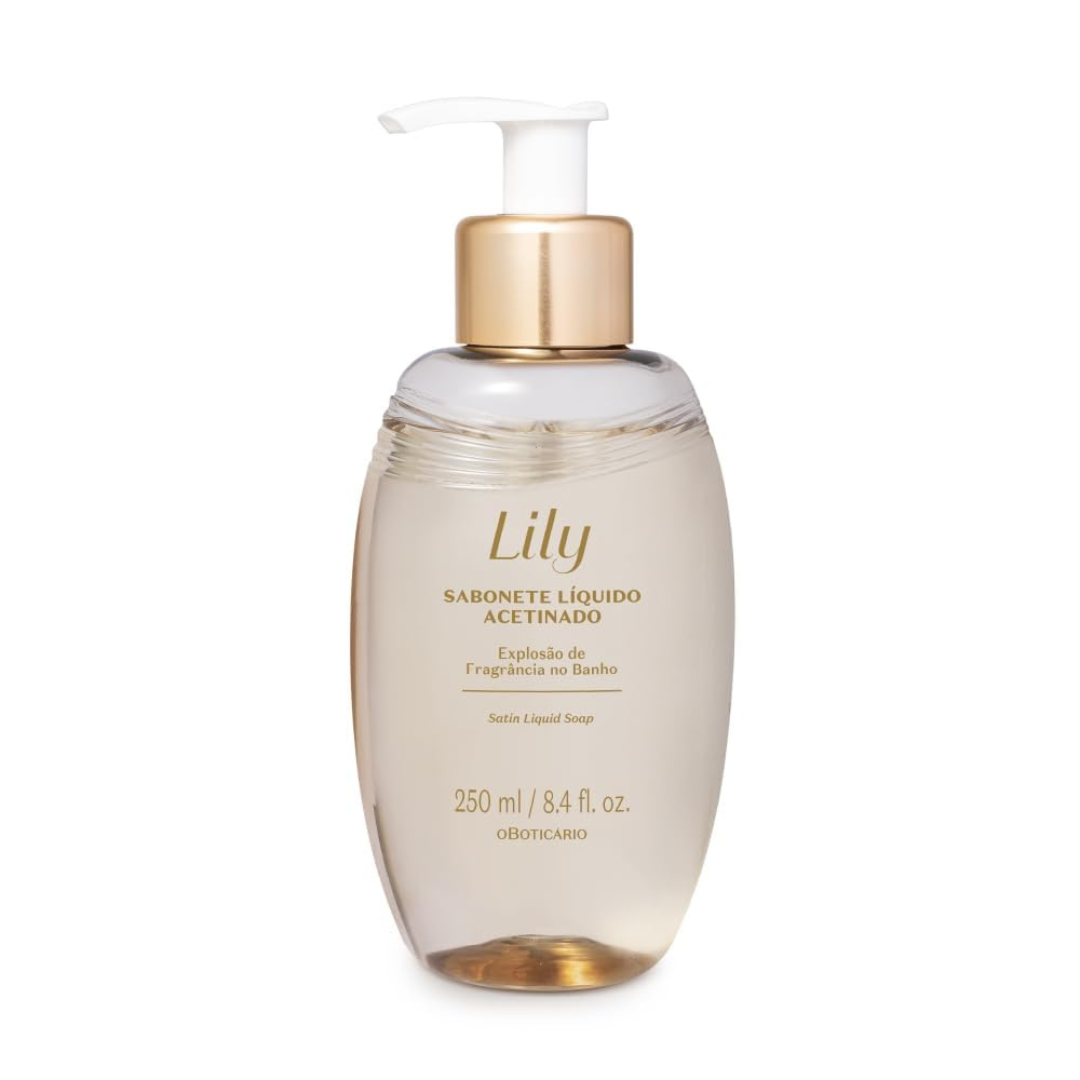Sabonete Líquido Acetinado Lily-250ml