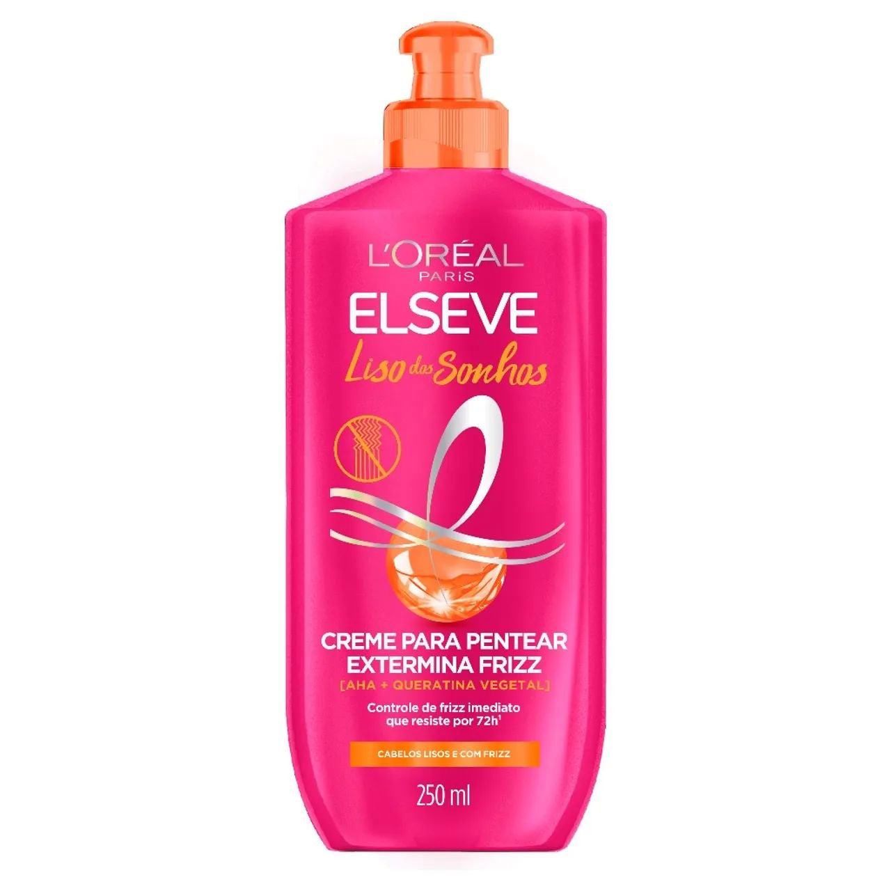 Liso Dos Sonhos Creme Para Pentear Extermina Frizz-250ml