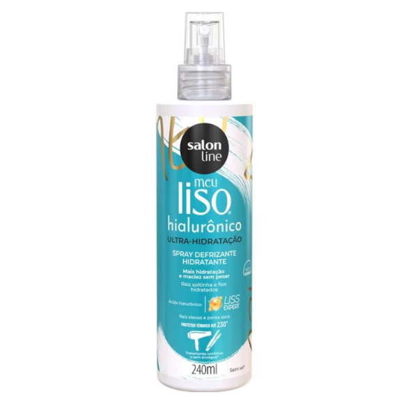 Meu Liso Hialurônico Ultra-Hidratação Spray Térmico-240ml