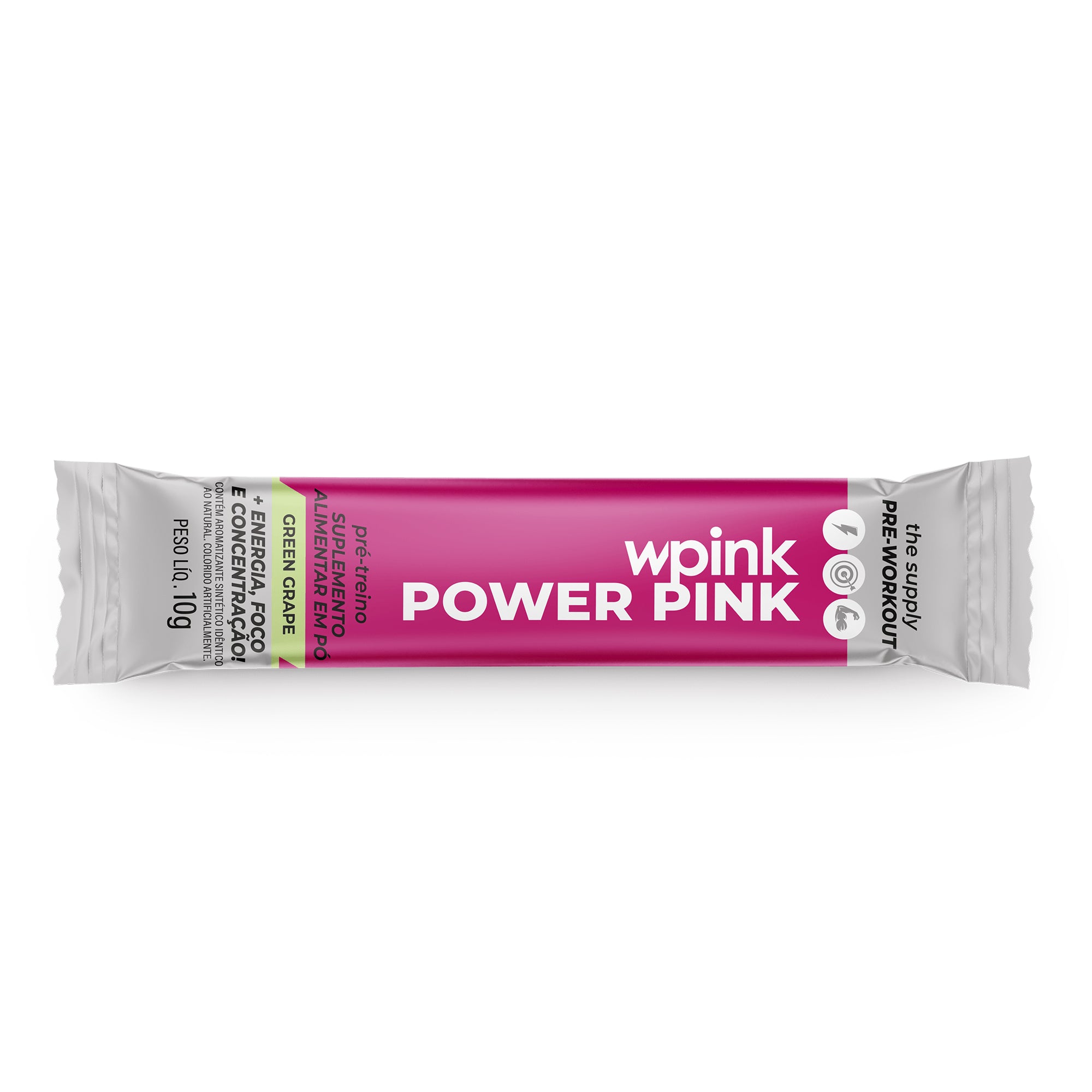 Wpink Pre Treino Sachê Uva Verde-10g
