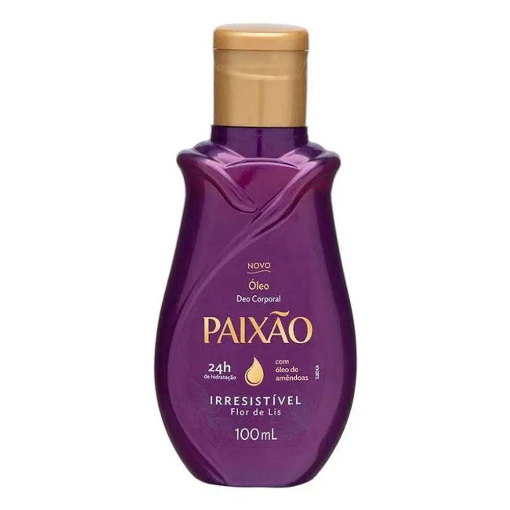 Paixão Óleo Corporal Irrestível Flor de Lis - 100ml