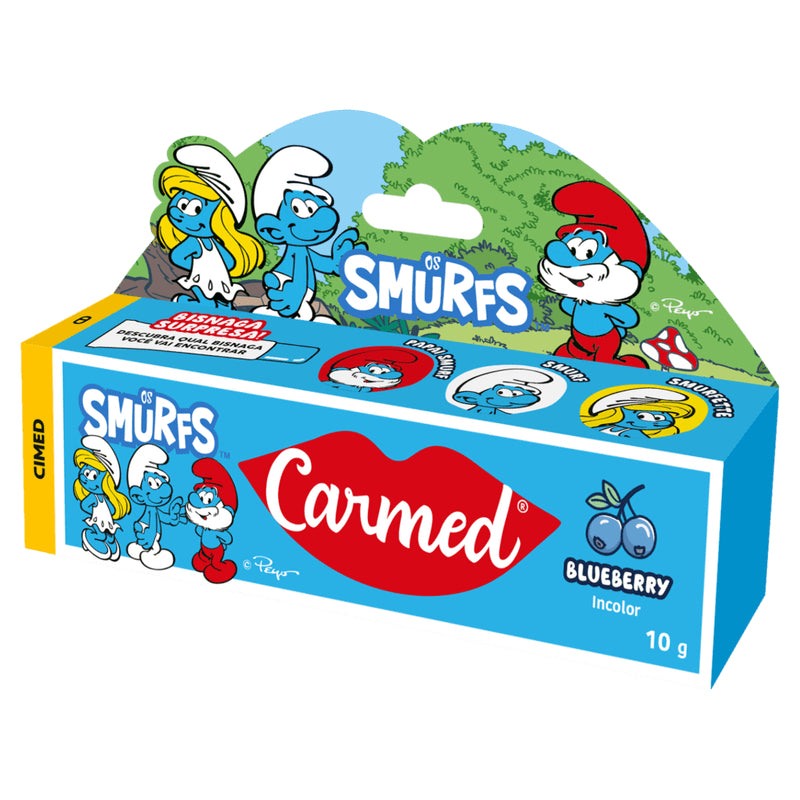 Carmed Os Smurfs Blueberry-10g