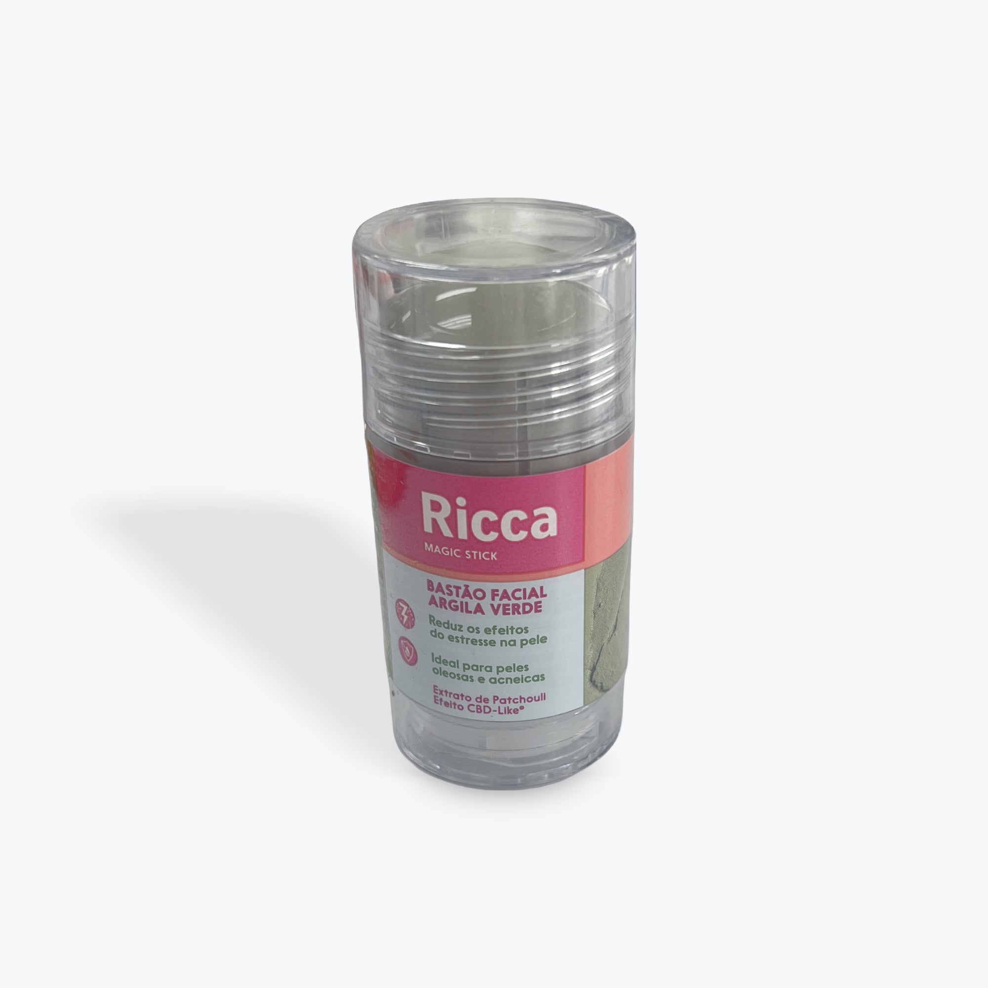 Ricca Bastão Facial Argila Verde Para Peles Oleosas-30g