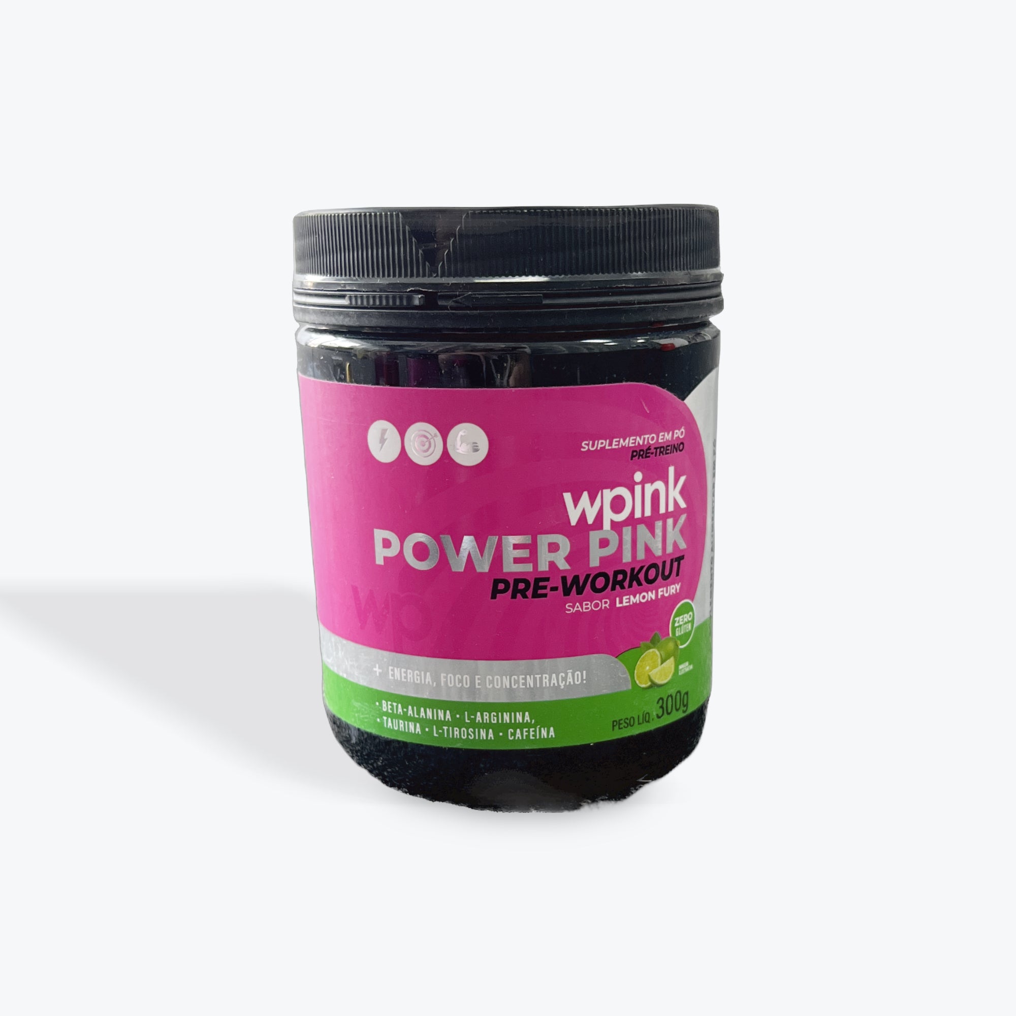 Wpink Power Pink Pré-Treino Limão- 300g