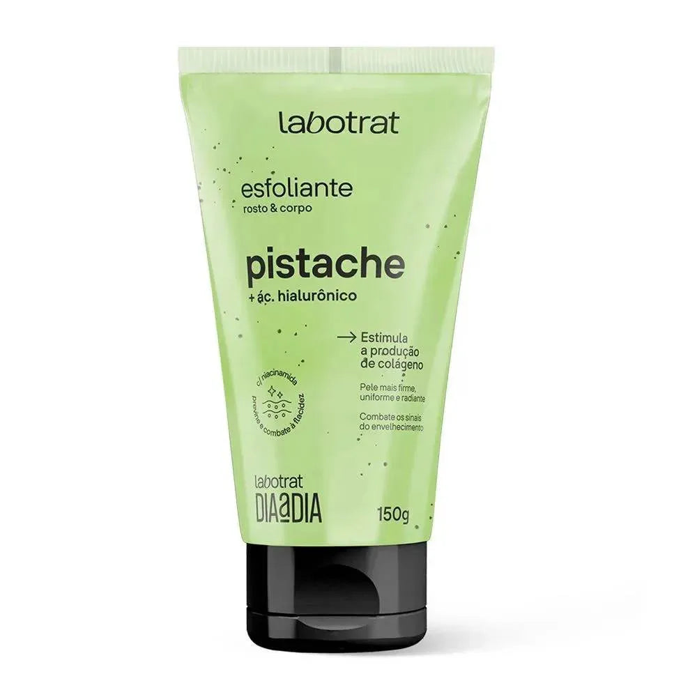 Labotrat Esfoliante Pistache + Ácido Hialurônico Estimula Colágeno-150g